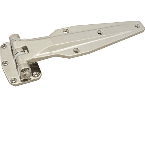 (image for) Polar Hardware 414-118 SS HINGE , 1-1/8"OFST,13-1/8"L,SS